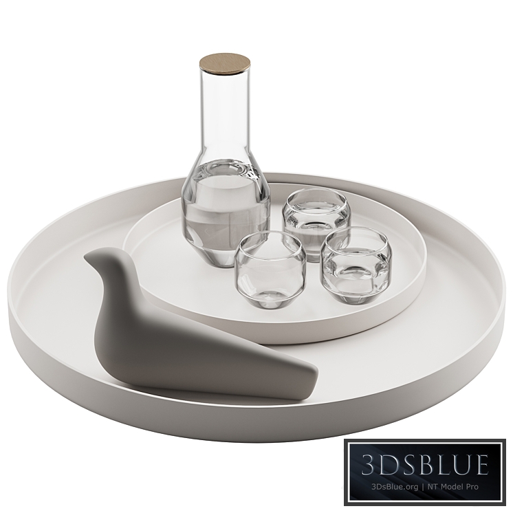 061_Kitchen decor set DISHES atipico angolo carafe set 01