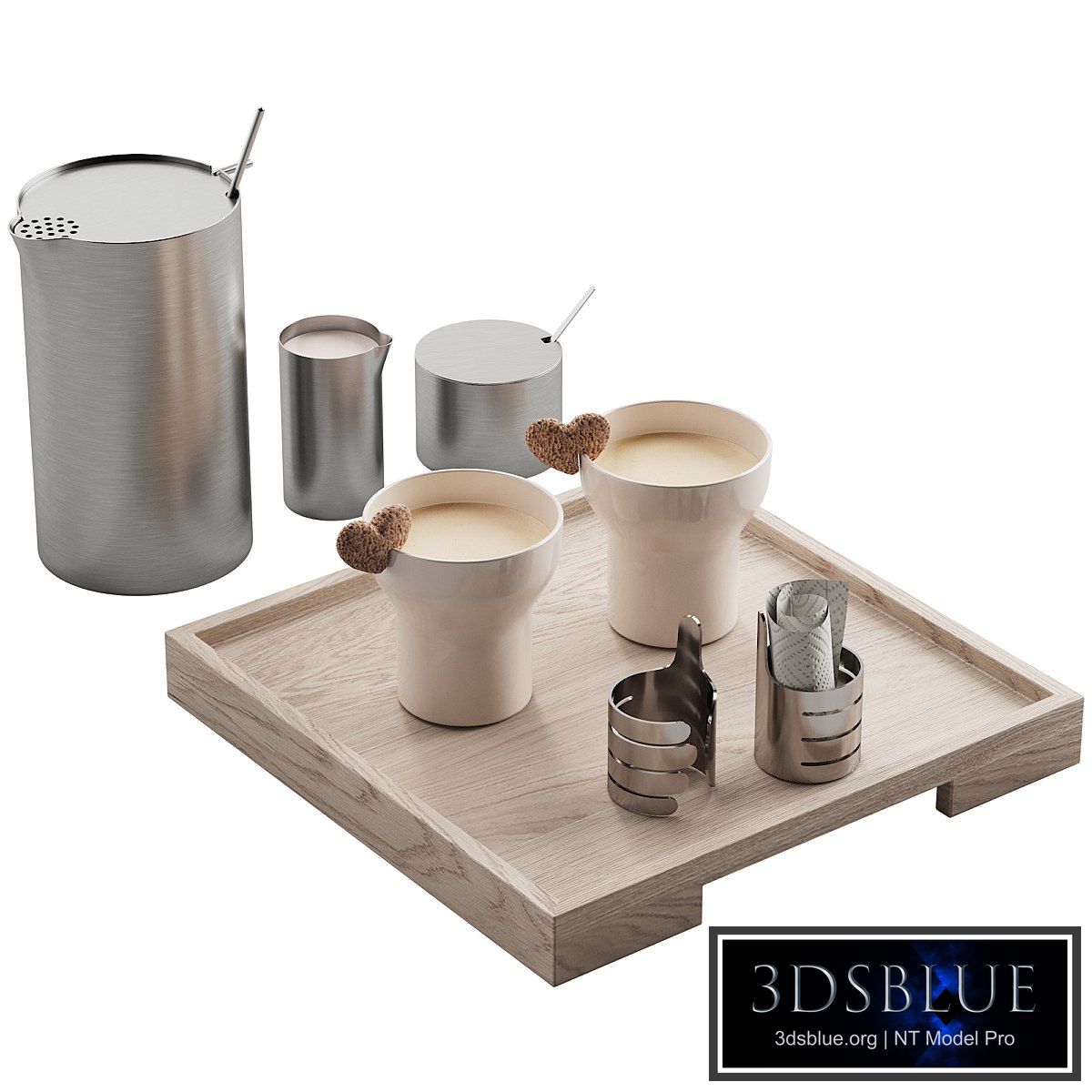 062_Kitchen decor set DISHES coffee set 01