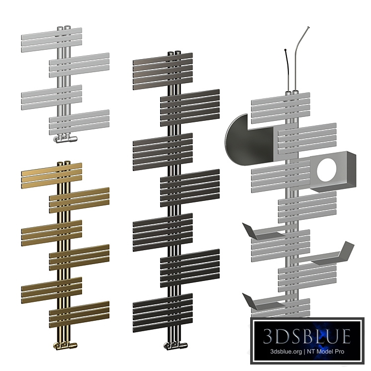 Полотенцесушитель Cordivari Babyla towelrail polished satin gold