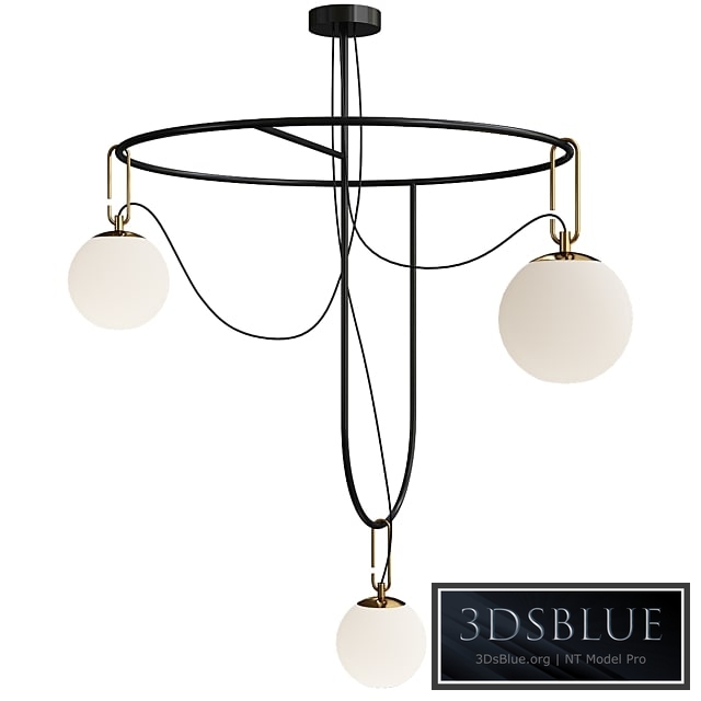 Nh s4 circular chandelier