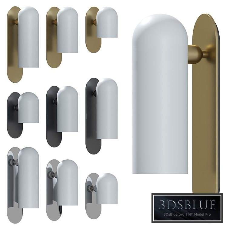 Wall sconces set ODYSSEY SCONCE by Schwung Home
