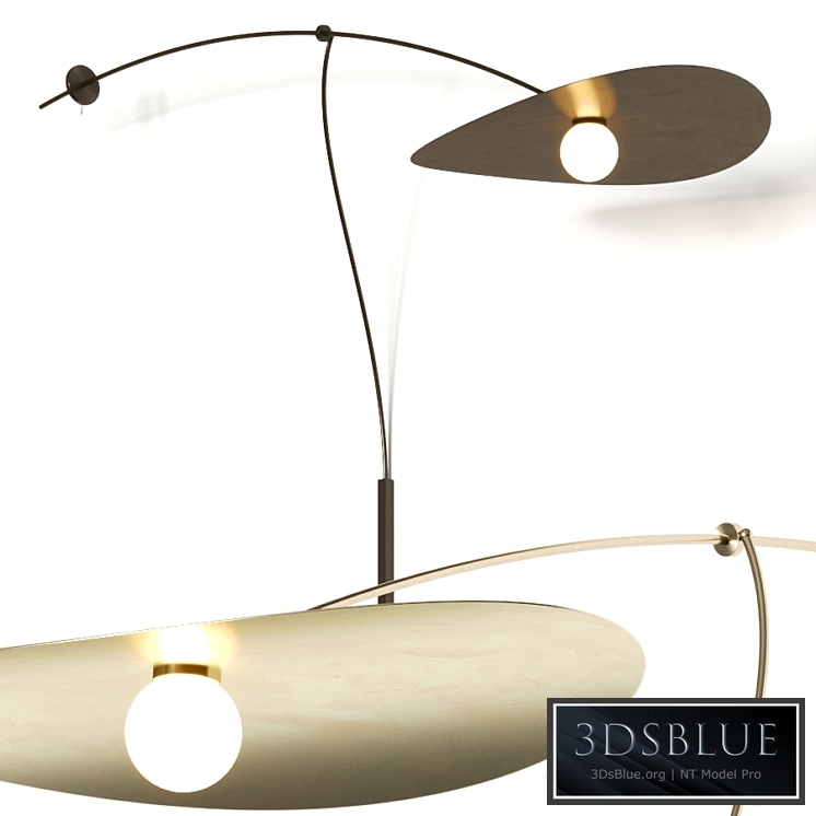 L & G Studio Myrna Wall Mobile Lamp