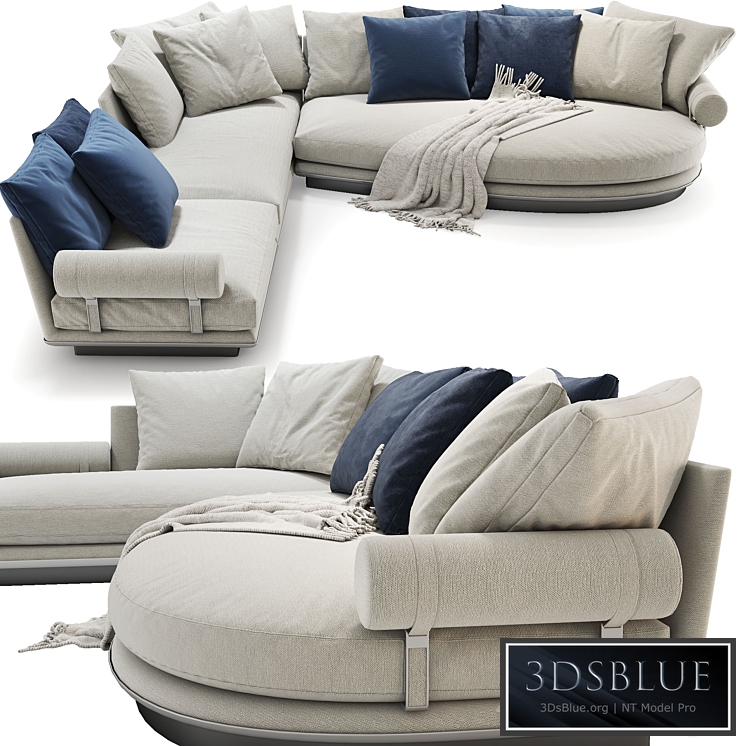 B & B Noonu corner sofa