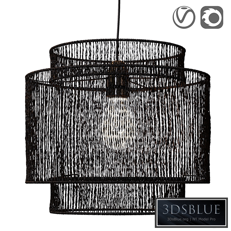 Natural hemp lamp, Yaku