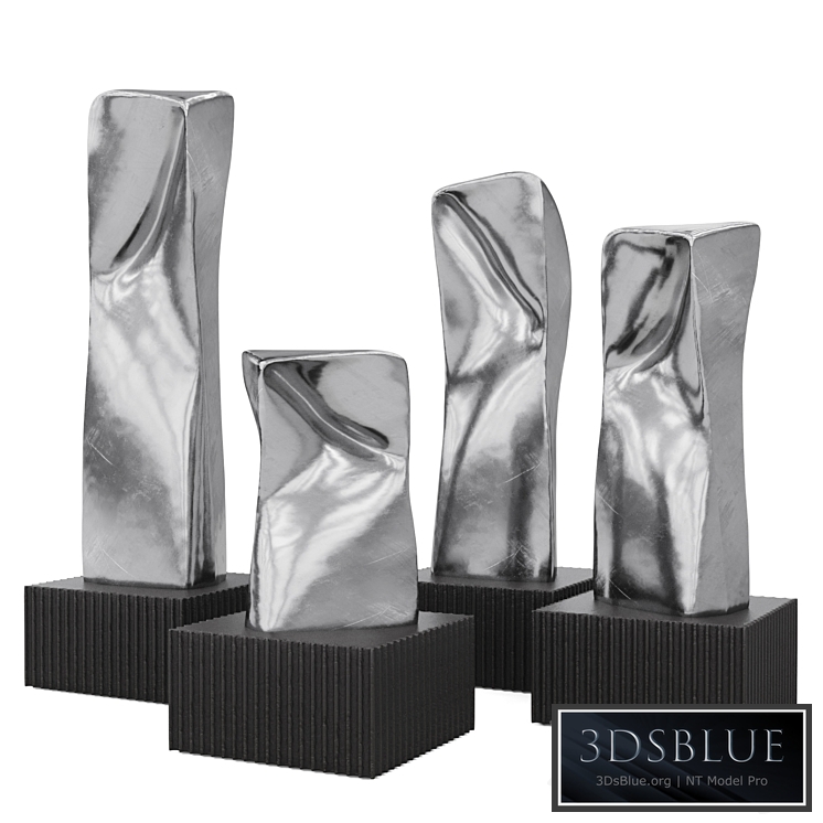 Absctract modern figures outdoor