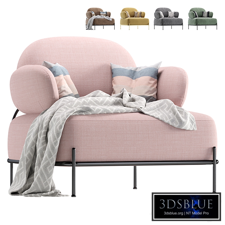 Armchair Coco iModern/Кресло Coco розовый