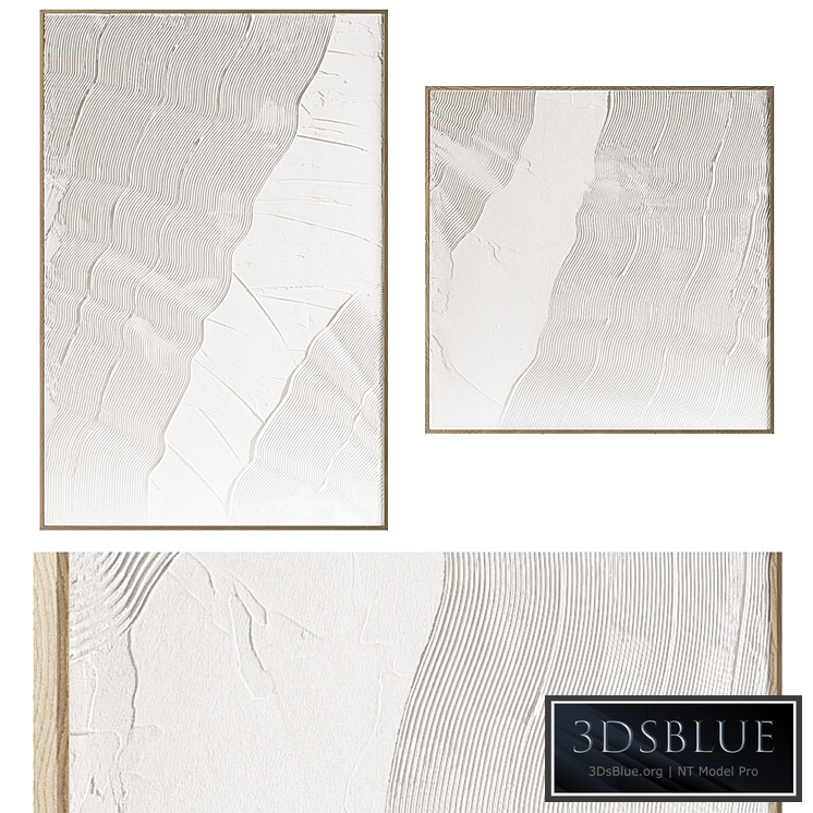 Boheme Home - Plaster Paintings Set