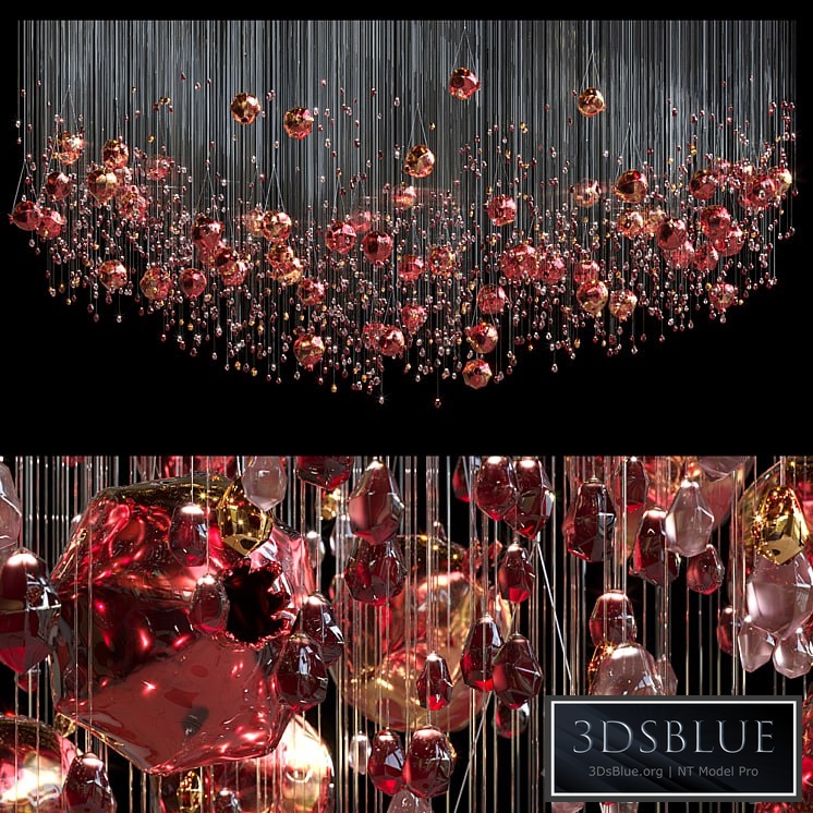 Chandelier Light Vargov - Garnet