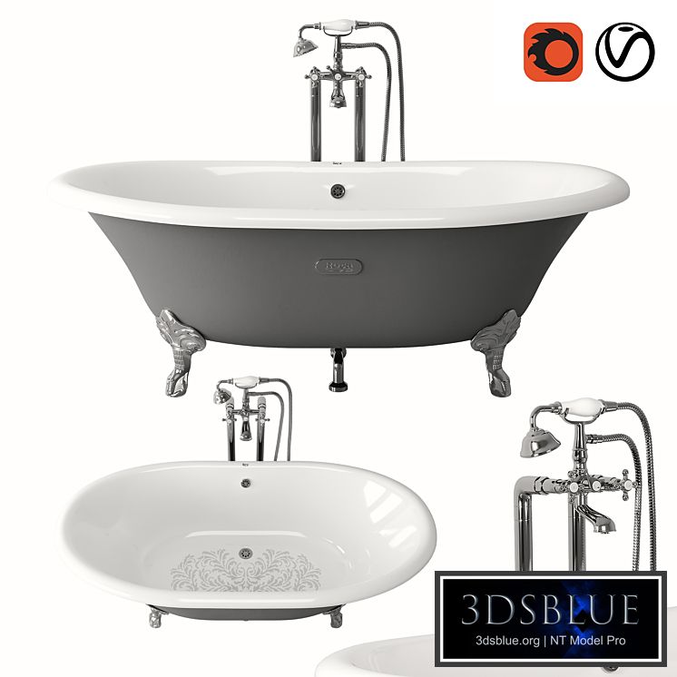 Roca Newcast Classic Bathtub