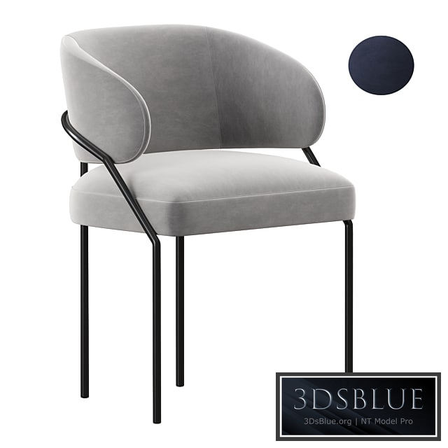 meridiani isetta dining chair