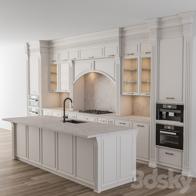 Kitchen Neo Classic White - Set 47