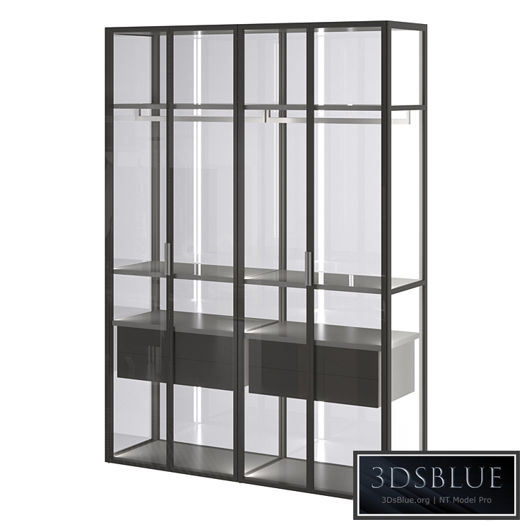 Italian wardrobe Palo Alto from Misura Emme