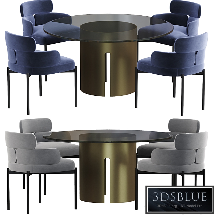 Meridiani Sylvie dining table
