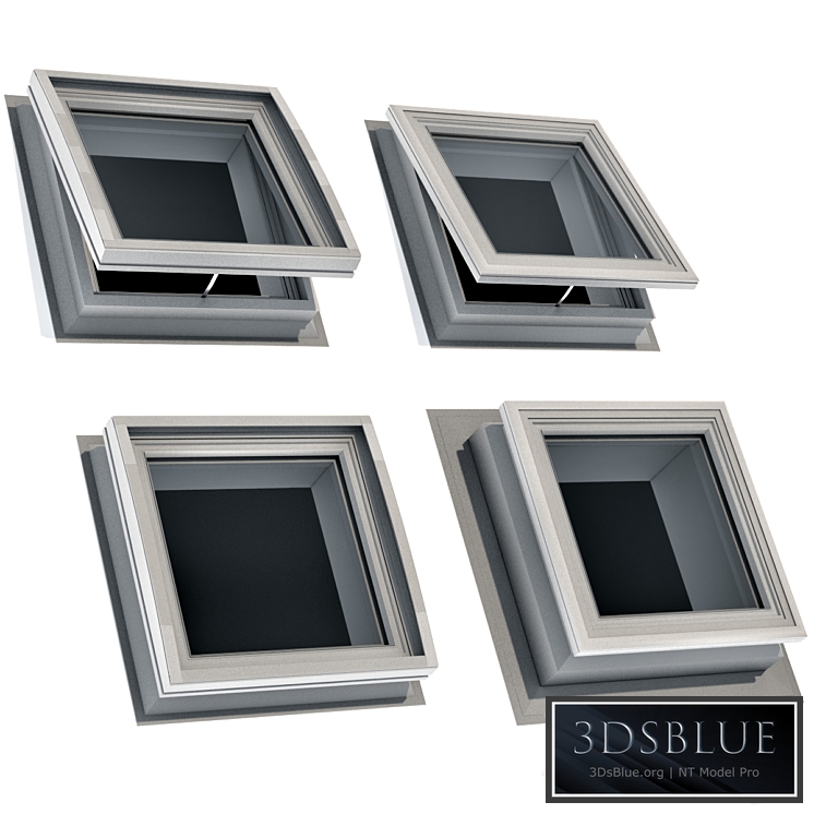 Roof window hatch aerator dormer attic skylights