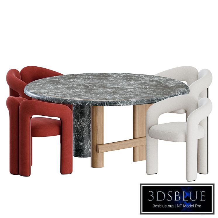 Dinning Set01 by Cassina