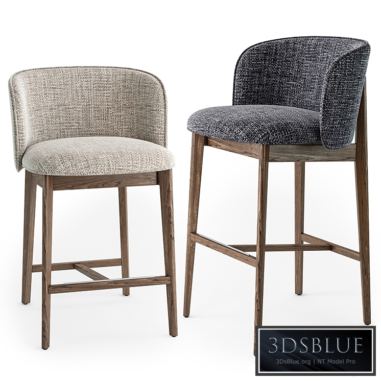 Calligaris Abrey wood stool