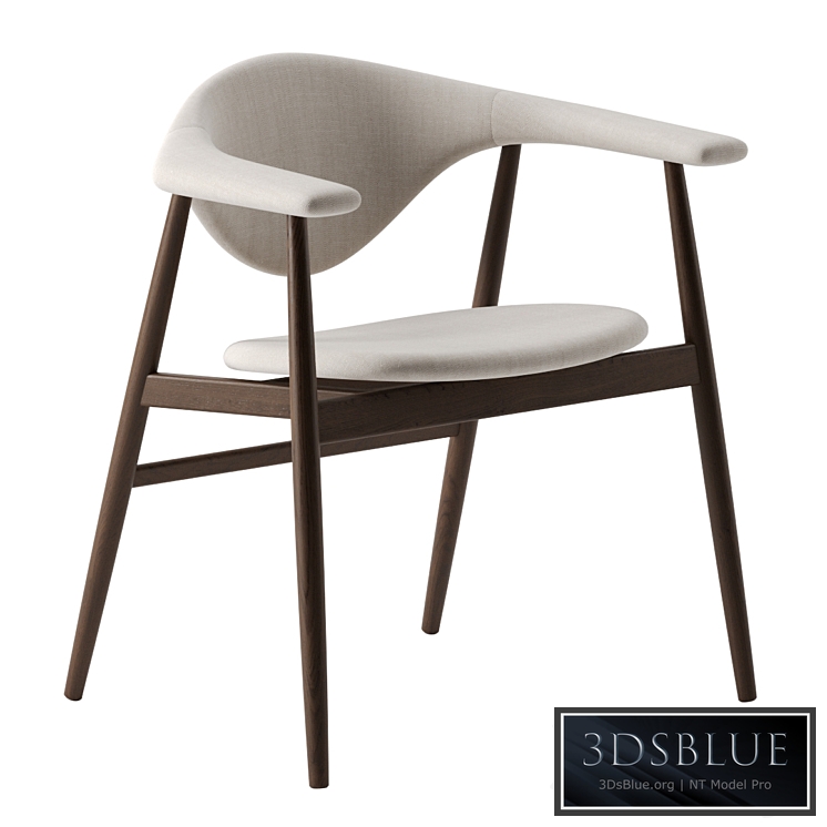 Masculo Dining Chair by Gubi