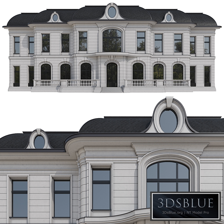 Facade of the Ralph Lauren house