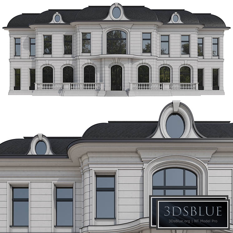 Facade of the Ralph Lauren house