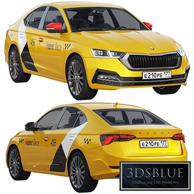 Skoda Octavia Taxi 01 v
