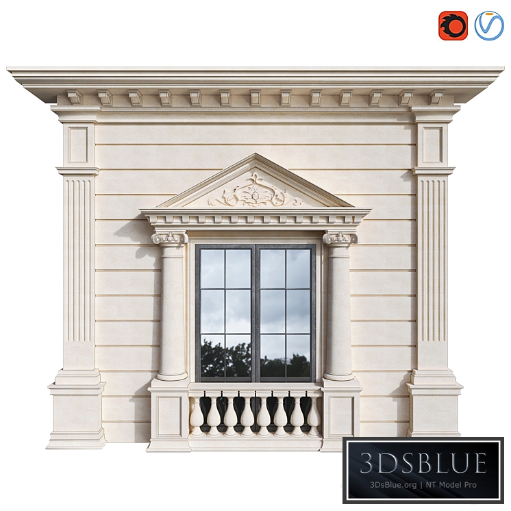 Classic Facade Element 0202