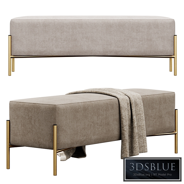  Ivor Upholstered Bench by Etta Avenue