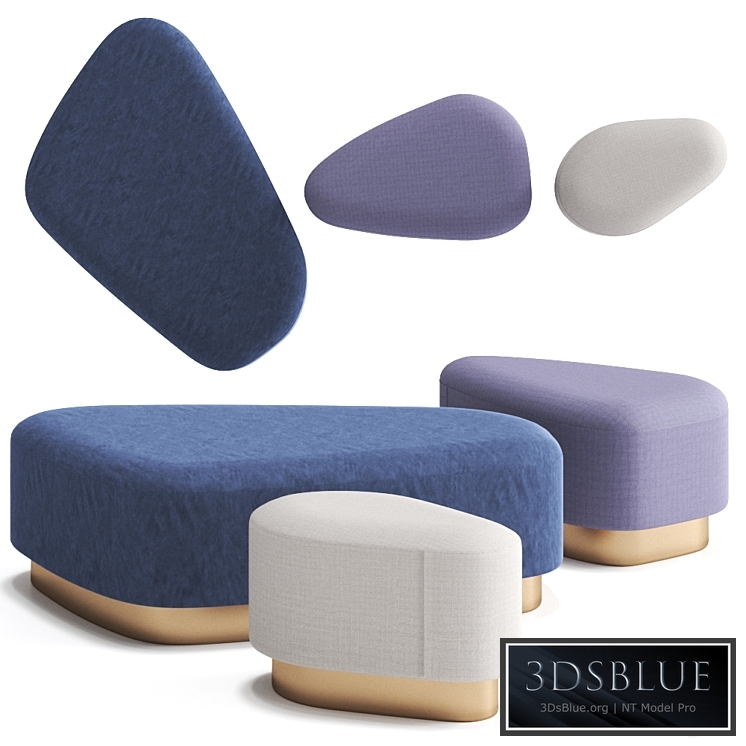 Island Pouf by Saba Italia