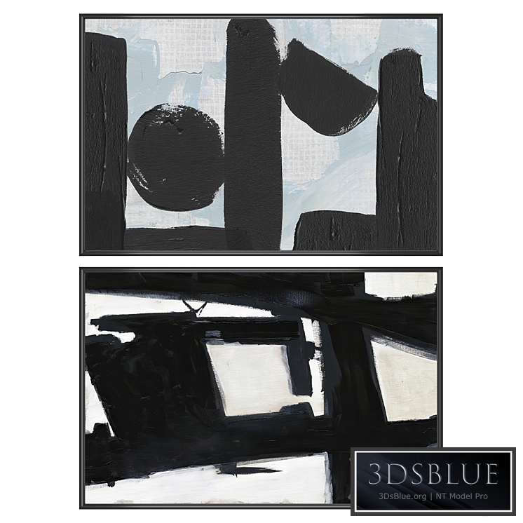 Set of wall paintings No 3719