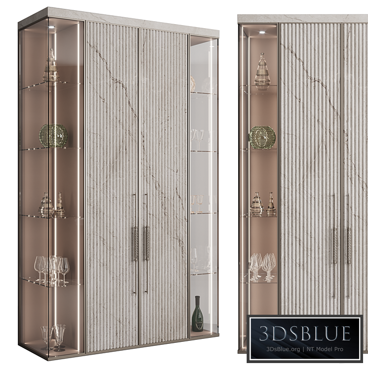 Сupboard with dishes My Design №24