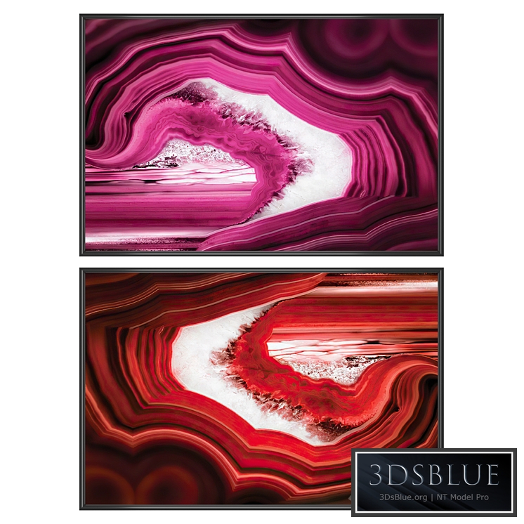 Set of wall paintings No 3728