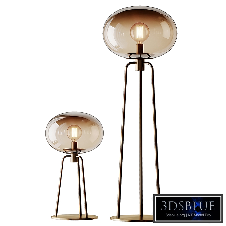 Globo Floor and Table Lamp from Cabinetmaker