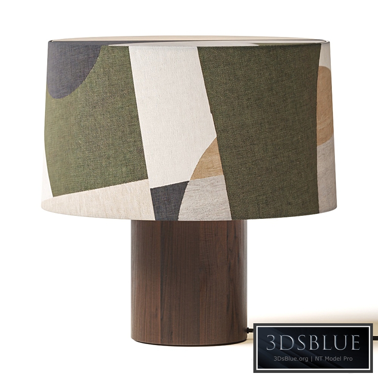 Ferm Living Post Table Lamp Entire Lampshade