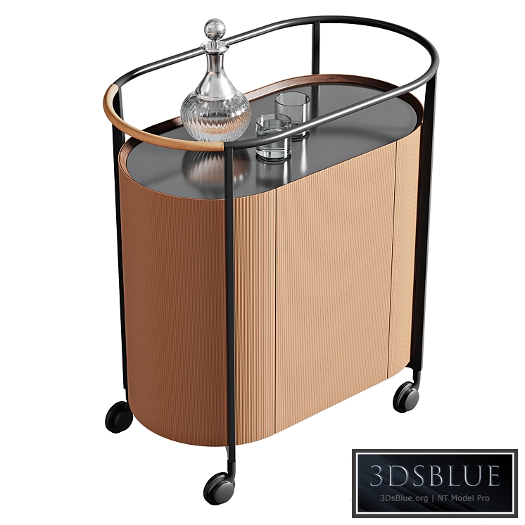 Poltrona Frau trolley, collection MI