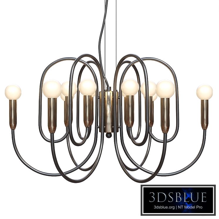 Pendant chandelier Drolling 1676-12P from Favorite