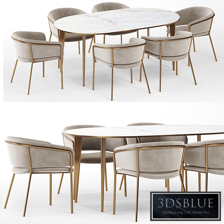 Vilhena II chair and Arden Dining Table