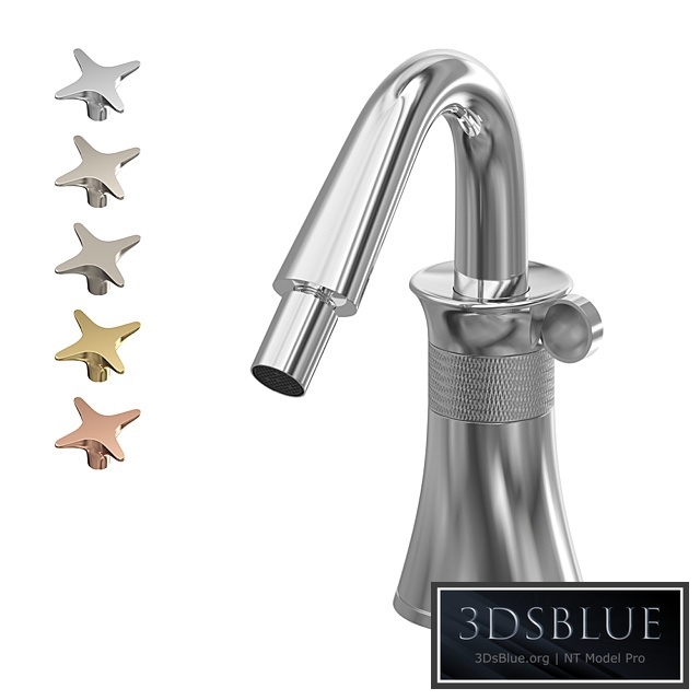 Single-hole bidet mixer Stella 130