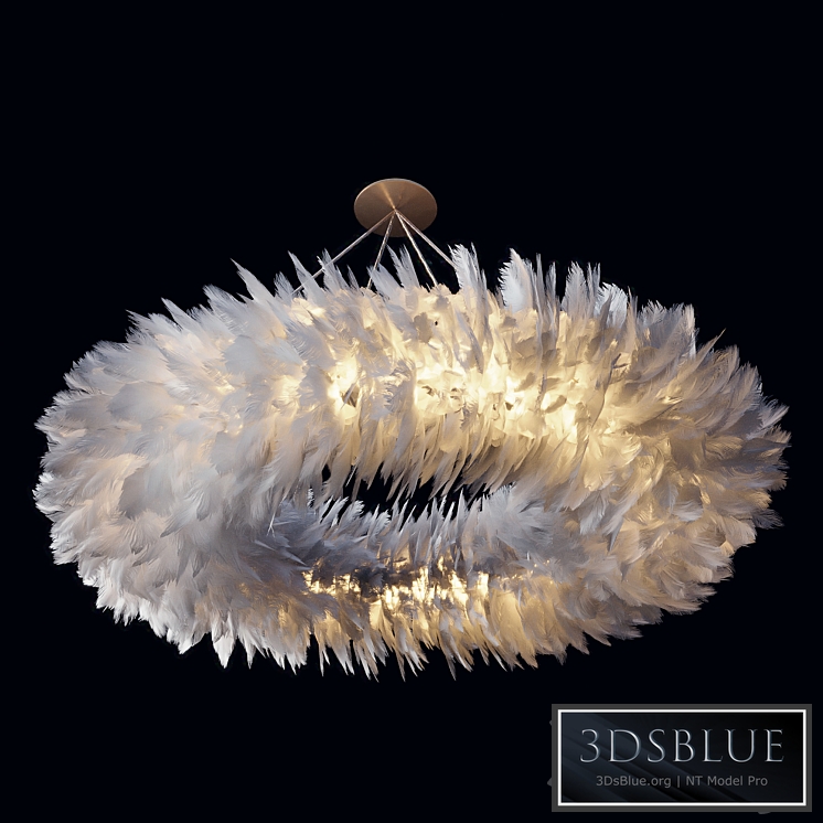 Chandelier Pero White D61