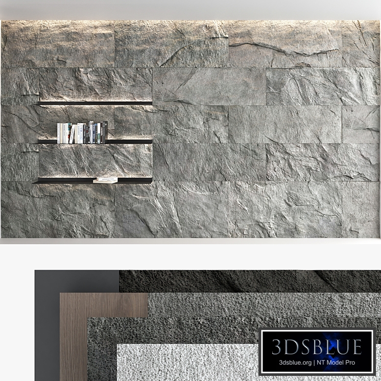 Decorative wall panel set 62