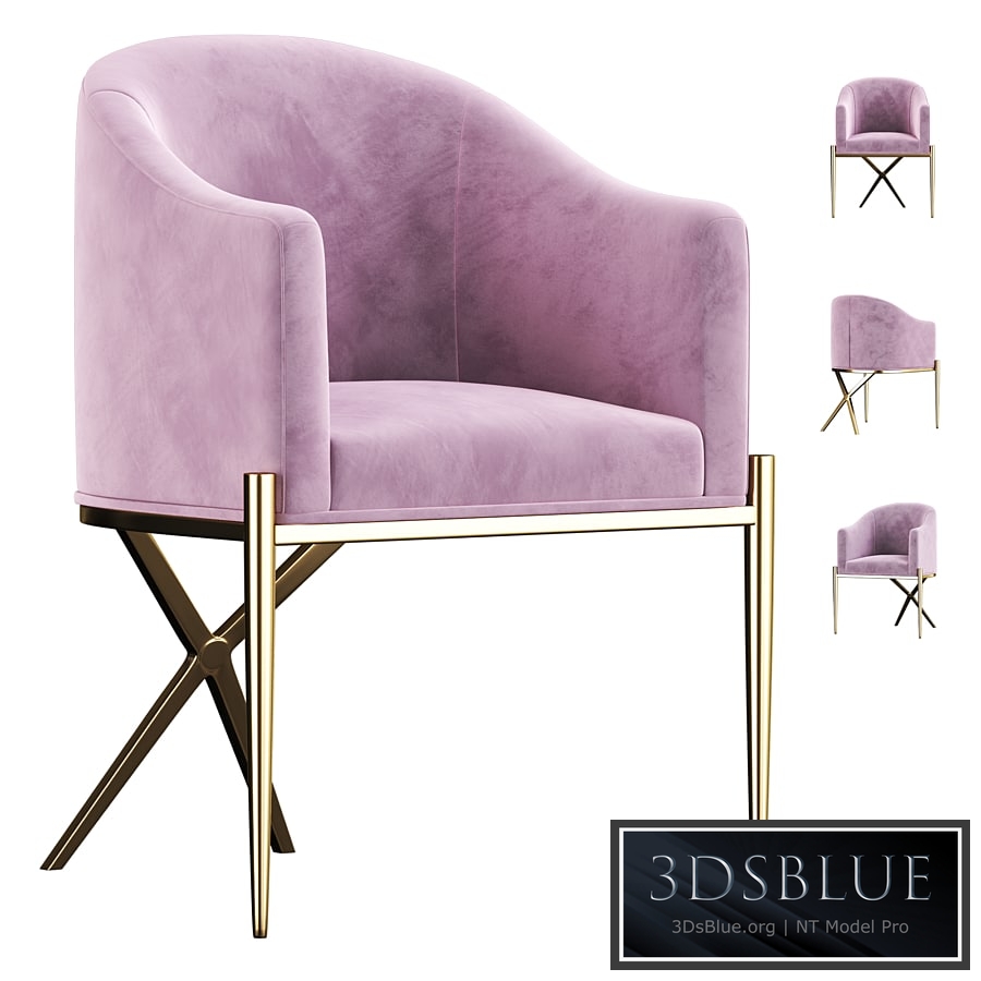 Xavier Velvet Dining Chair