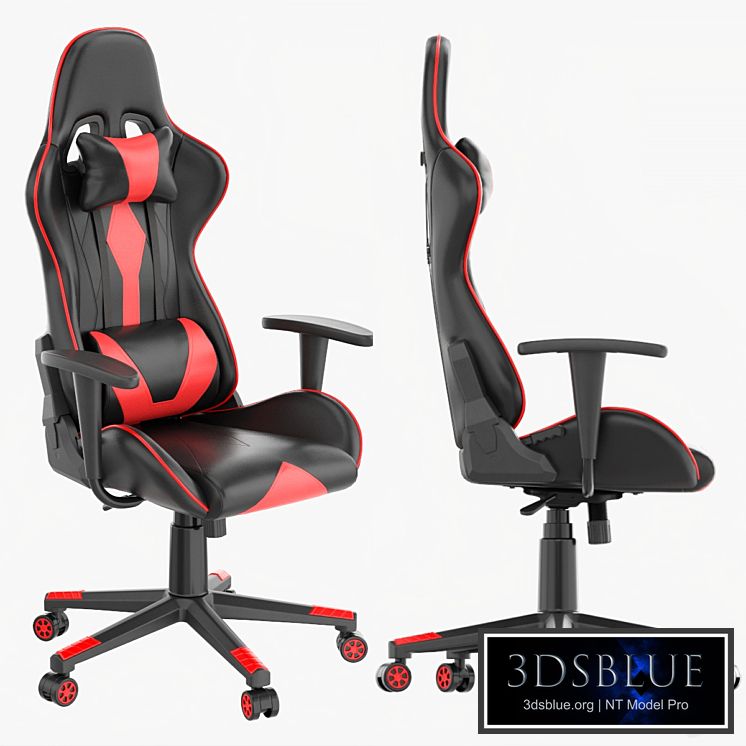 Ergonomic gaming armchair