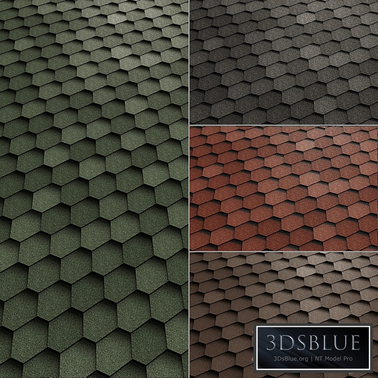 Flexible roof tiles TECHNONICOL SHINGLAS Sonata
