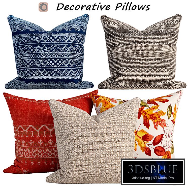 Decorative pillows set 618