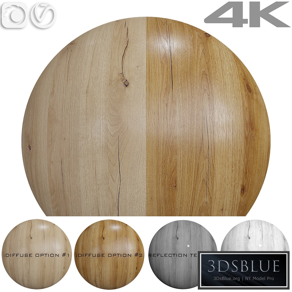 Seamless texture - Oak 01
