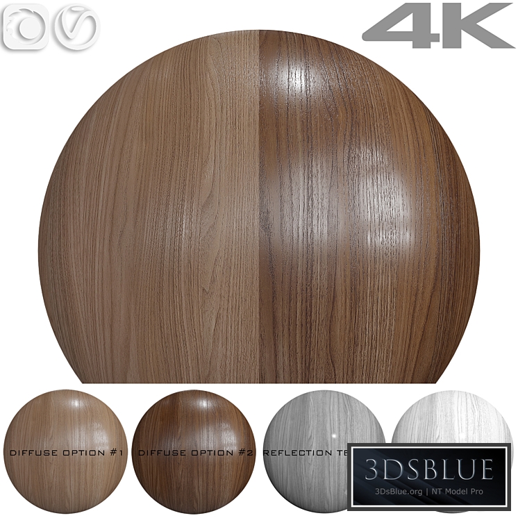 Seamless texture - Walnut