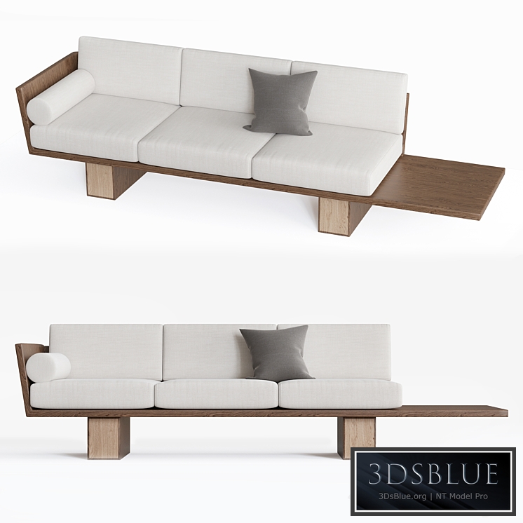 Suelo Modern Wood Sofa