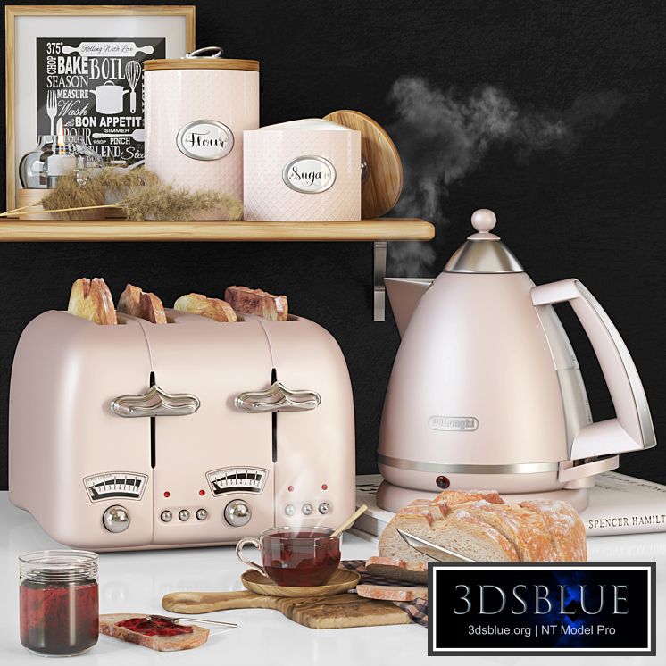 DeLonghi Appliances Kitchen Set