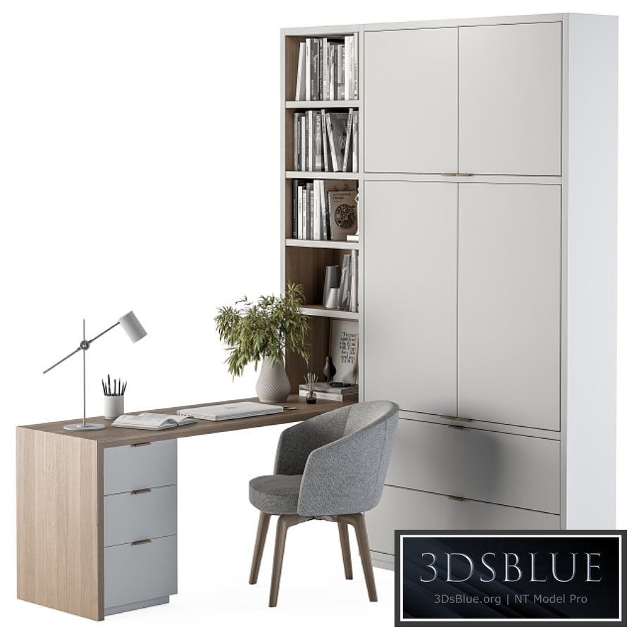 Office Furniture Wardrobe and Table - Home Office 34