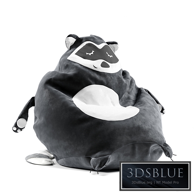Bean bag DreamBag Raccoon