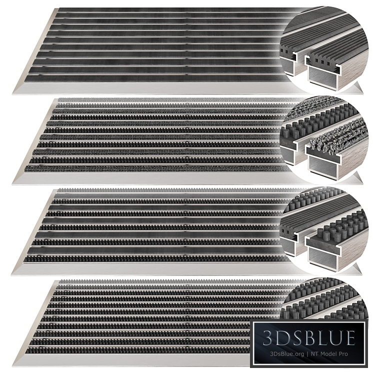 Aluminum dirt grates