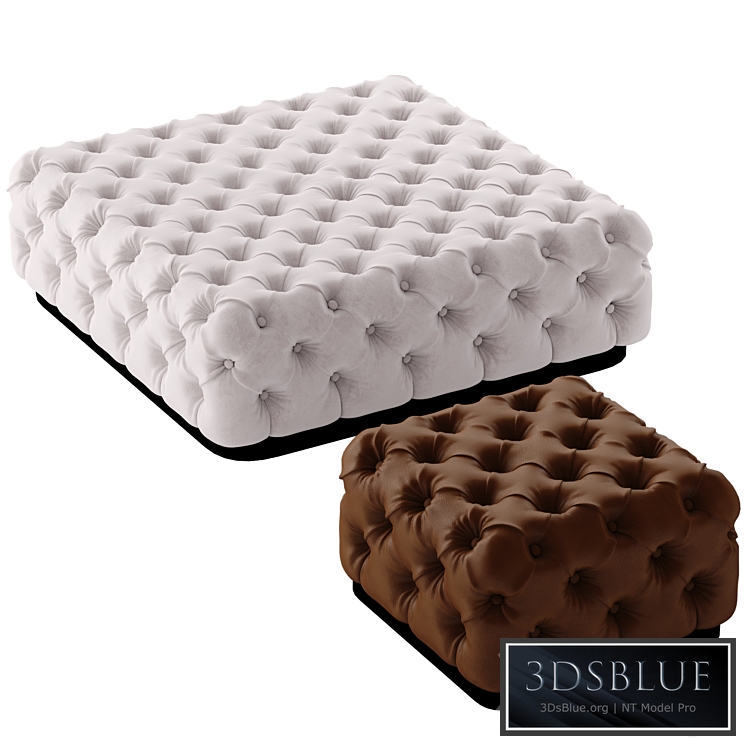 ROLLKING-Square pouf